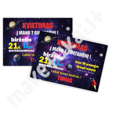 "Kosmosas / galaktika" kvietimas