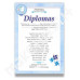 Diplomas krikšto tėveliams (melsva, vėjo malūnėliai)