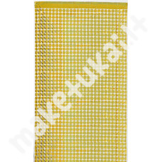 Fotosienelės dekoracija "Auksiniai kvadratėliai" 1x2 m
