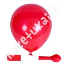 Maži raudoni balionai 13 cm, 5 vnt