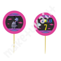 Smeigtukai "Vampirina" su užrašu
